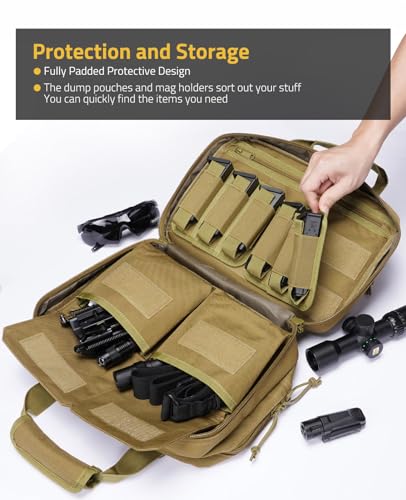 Amazon.com: CVLIFE: Gun Range Bag