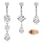 teardrop silver