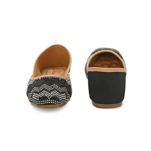 Image of Flavia Womens Flv07 Ballet Flat | Ethnic Shoes | Wedding Footwear | Fashionably Stylish for Everyday wear