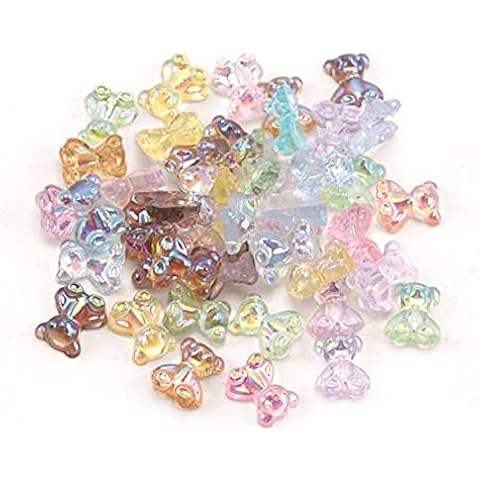 Jelwery Making Charms,DIY Cute Crystal Holorgraphic Pendants for Earrings Necklace,Love Heart Butterfly Charms for Bracelets Crafting, arcylic Resin Cover