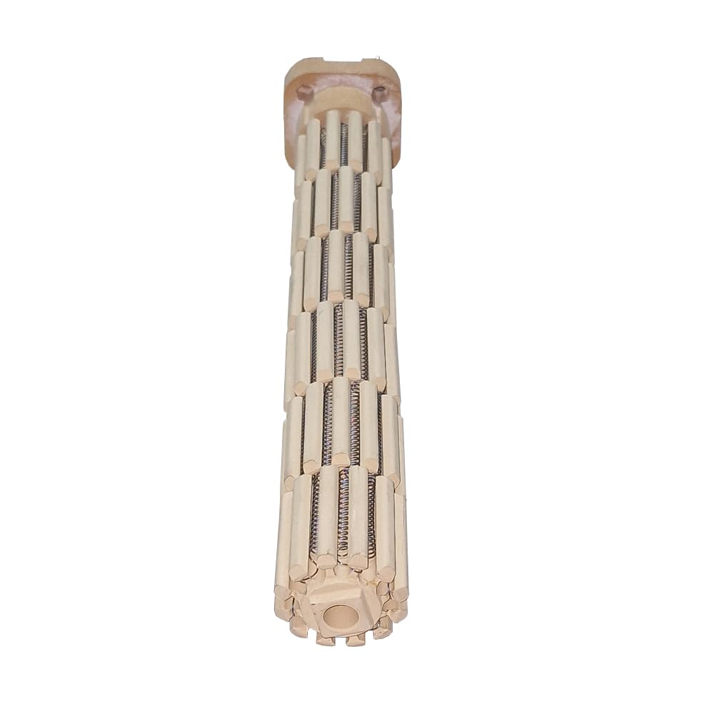 Resistencia ceramica termo electrico 1500W - 230V - Diametro 47x6 Piedras - Longitud 320mm +-5mm