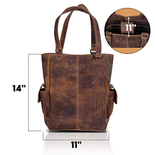Bolso Tote de Cuero para Mujer miniatura 4