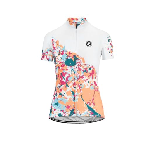 UGLY FROG Conjunto Ropa Ciclismo Mujer Verano Traje Bici MTB Manga Corta,Maillot Camiseta Ciclo y Culotte Tirantes con 19D Gel Acolchado,Completa Bicicleta Jerseys Transpirable Secado Ráido - imagen 2