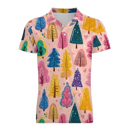 Boys' Classic Polo Shirts Short Sleeve Moisture-Wicking Golf & Tennis Shirts for Youth Teens Cute Kitten Cat4