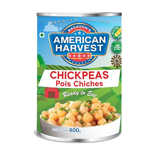 American Harvest Chick Peas Easy Open Can 400 gm