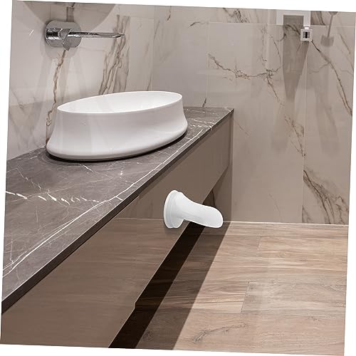 Pedal de pie antideslizante para baño NOLITOY blanco miniatura 3