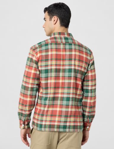 Image of Pepe Jeans Men's Regular Fit Full Sleeve Checkered Cotton Casual Shirt | Check Shirt for Man | Smart & Stylish | Multiple Styles | Mens Casual Shirts