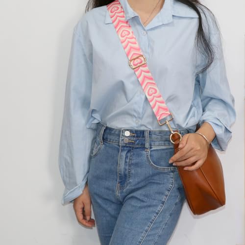 Image of Wide Purse Strap Replacement Crossbody Shoulder Handbags Strap for Women Adjustable
