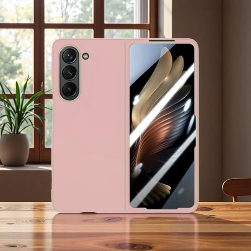Image of amazon basics Liquid Silicone Case Cover for Samsung Galaxy Z Fold 6 (Pink)