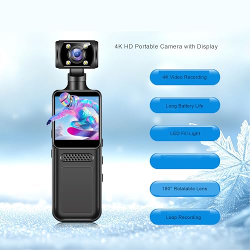 GOWENIC GOWENICq0xtvsdmbz Cámara portátil 4K miniatura 7