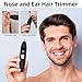Nasenhaartrimmer Nasen und Ohrenhaartrimmer Augenbrauen-Lippenhaare Schmerzloser Epilierer Gesichtshaarentferner für Männer und Frauen