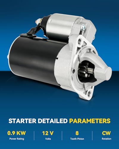 Image of PHILTOP Starter Motor for Hyundai Accent Kia Rio Rio5 Automatic