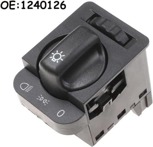 Interrupteur de phare 90437312 robuste avec commande rotative fluide - 2