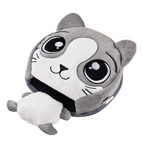 Preisvergleich Produktbild KERULA Niedliche Cartoo Tiere USB beheizte Mauspad Handwärmer mit Handgelenk GuarMaus Computer Ergonomische Leise Tragbar Mouse Wiederaufladbar MäUse Kabellos Tasten Mit EmpfäNger Balance-Tuning