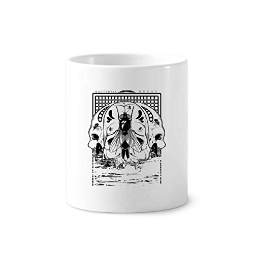 Coupe en céramique squelette de mouche 350ml idée cadeau originale et utile
