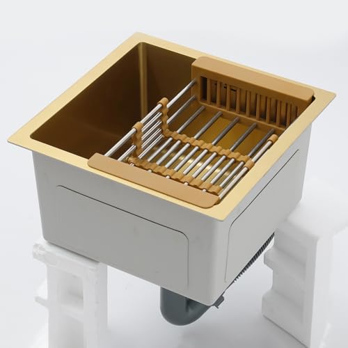 Évier de cuisine compact en inox 45x45 idéal pour les studios et les bars - 2