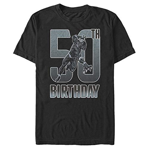 T-shirt Marvel Black Panther homme idée cadeau originale anniversaire 50 ans
