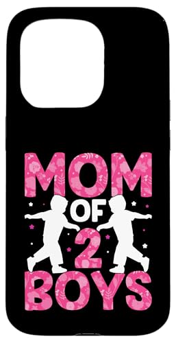 Mom Of Two Boys ̓ Ƒq ̌t X}zP[X iPhone 15 Pro p