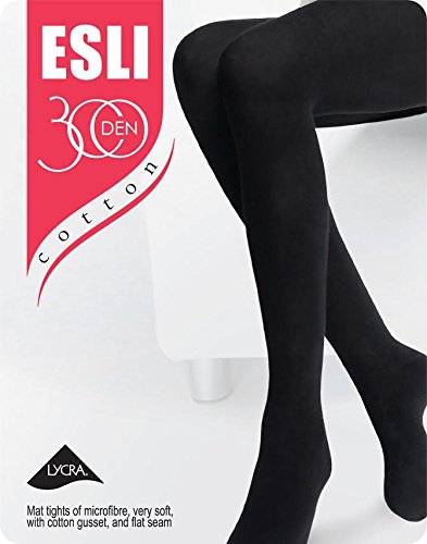 ESLI Conte Thick Stretchy Soft Footed Winter Warm Cotton Tights ESTERA 300 den4