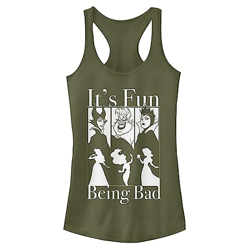 T-shirt Disney Bad Fun femme en coton col rond coupe moderne