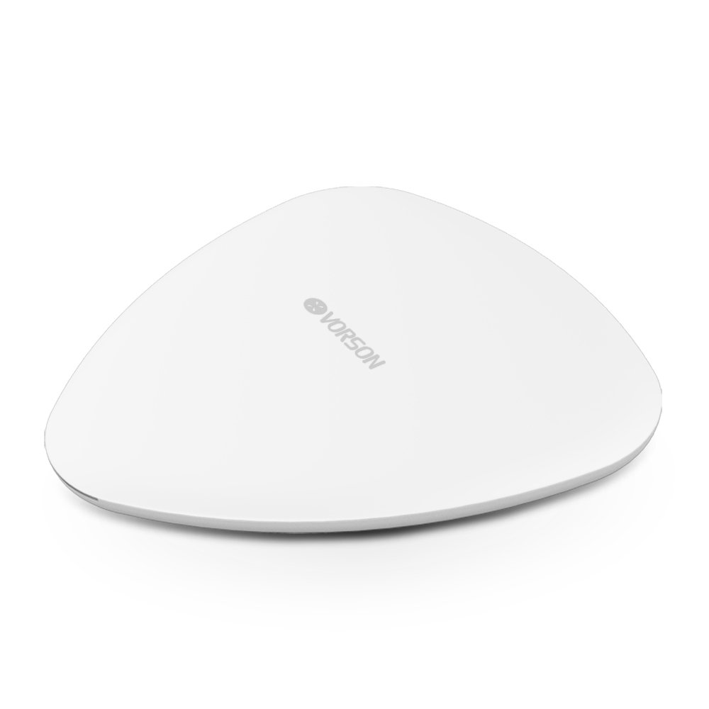 VORSON Triangle Qi Wireless Charger for iPhone X iPhone 8 Samsung Galaxy S8 Note 8 Intelligent Recognition Portable Wireless Charging