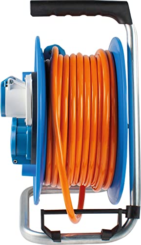 Carrete de cable para camping evita enredos en parcelas y autocaravanas 5
