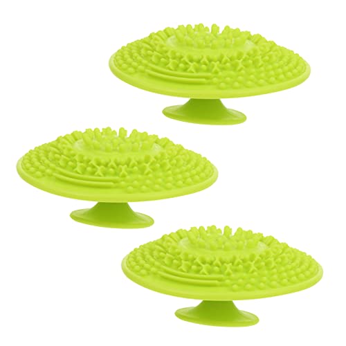 Beaupretty 3 Piezas De Taza Para Brochas De Maquillaje Limpiador De Brochas De Maquillaje Taza De Limpieza Para Brochas De Maquillaje Ventosas Cuenco Para Fregar Brochas Kit De Secador