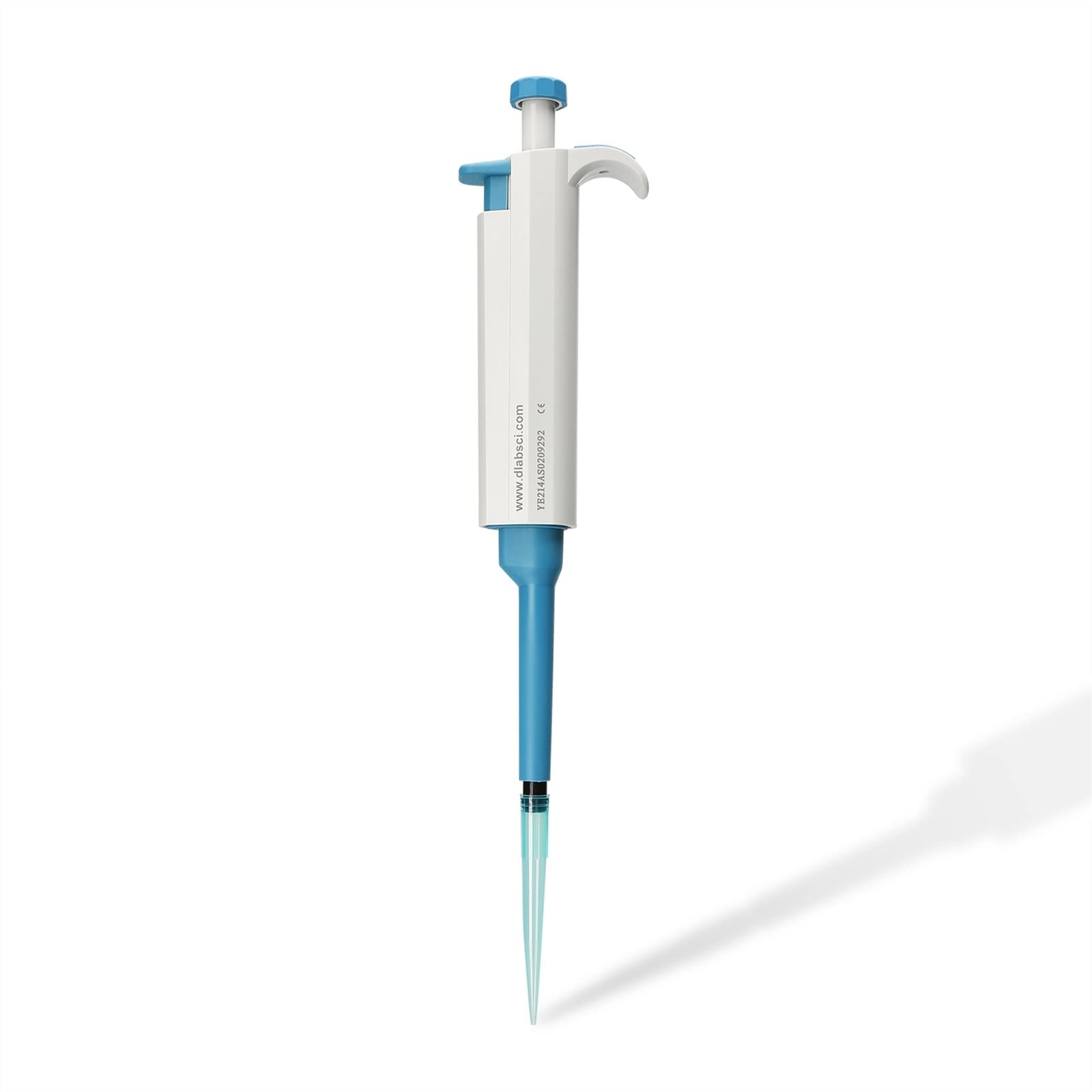 Equipo de Laboratorio Pipeta micropipeta de Transferencia de pipeta de un Solo Canal de Volumen Fijo con Punta (Size : 5000ul)