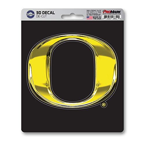 FANMATS 62830 Oregon Ducks 3D Decal Sticker