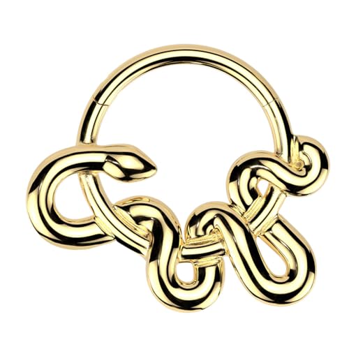 [HSP] ZOgO 16G a10mm S[h×Xl[N qWt[v t[vsAX NbJ[ ^b` {fBsAX 316L XeX wbNX {fBsAX