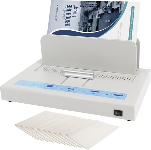 Thermal Binding Machine 500 Sheets Capacity Book Binding Material 110V...