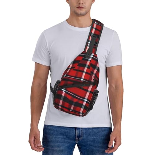 Morrales de uso urbano color negro con diseño plaid miniatura 7