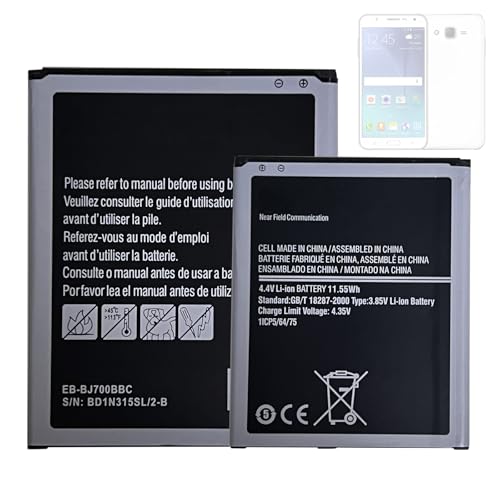 HIGHAKKU Batería de repuesto EB BJ700BBC, EB BJ700CBE, EB BJ700CBN compatible con Samsung Galaxy J7, Galaxy J7 Core, Galaxy J7 Duo 2018, Galaxy J7 Duos, J7 LTE, J7 Prime, Galaxy J7, Mega on