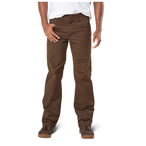 5.11 Men' Defender-Flex Pant-Straight, Burnt, 30Wx34L
