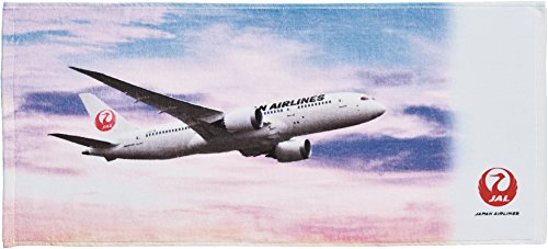 丸眞 フェイスタオル JAL 日本航空 約34×80cm JAL787 8205000800