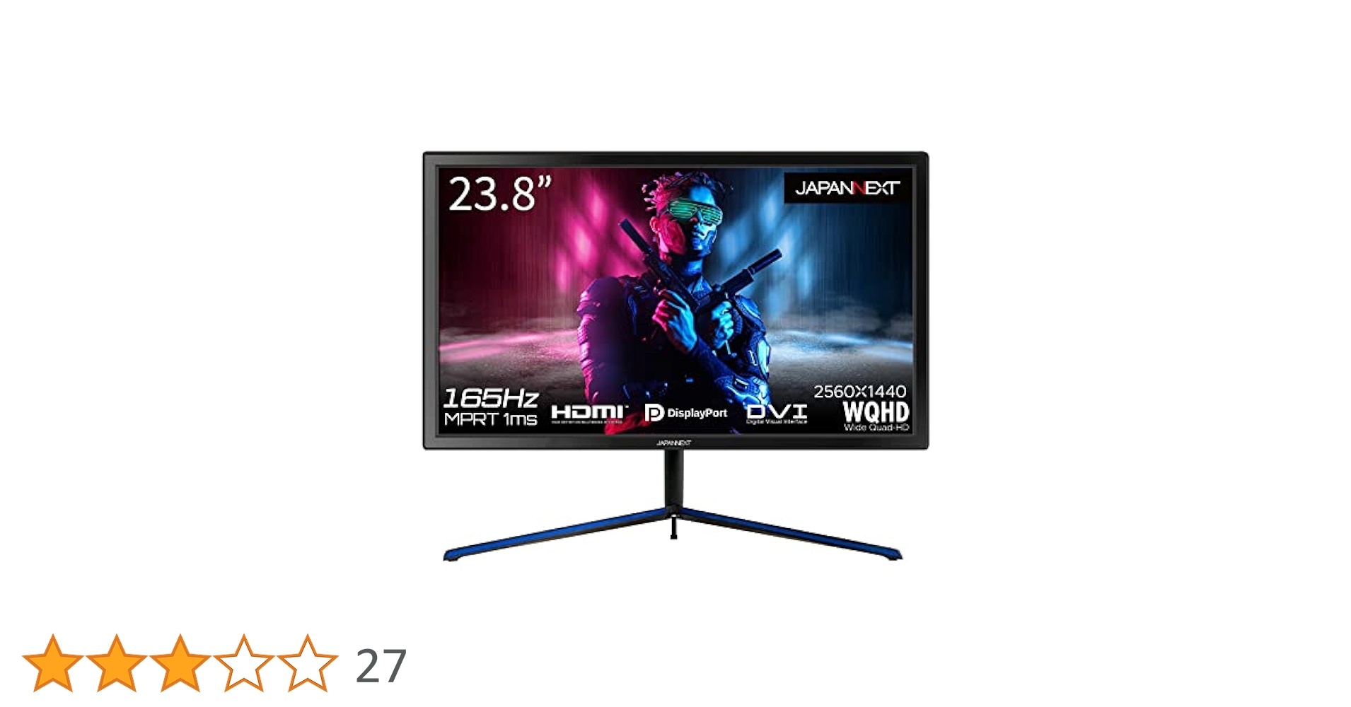 Amazon.co.jp: JAPANNEXT 23.8型 ゲーミングモニターJN