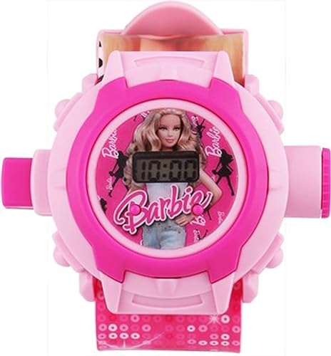 Image of Kids Edition Spiderman /Barbie Marvel Avengers Digital Watch with 24 Image Projection (Boys & Girls)(Color-Multicolor)