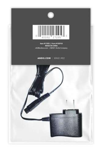 Andis 17295 Charging Cord Adapter, Fits ProFoil Lithium TS-1 & TS-2, Black - image 3