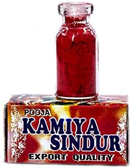 kamiya sindoor original [𝐎𝐫𝐢𝐠𝐢𝐧𝐚𝐥 𝐐𝐮𝐚𝐥𝐢𝐭𝐲] certification for Shri Kamakhya Devi 7gram Kamakhya Sindoor Guarenteed - Kamiya - Kamya - Sindur - Sindhoor - 7 Grams (red)