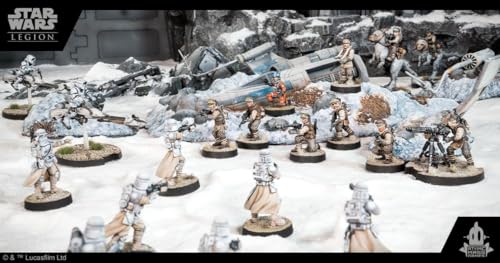 Expansión para Juego de Mesa Star Wars: Legion - Campo de Batalla con X-Wing Estrellado, para Niños y Adultos, Edad Recomendada 14+, 2 Jugadores, Tiempo de Juego 3 Horas, Fabricado por Atomic Mass Games miniatura 6