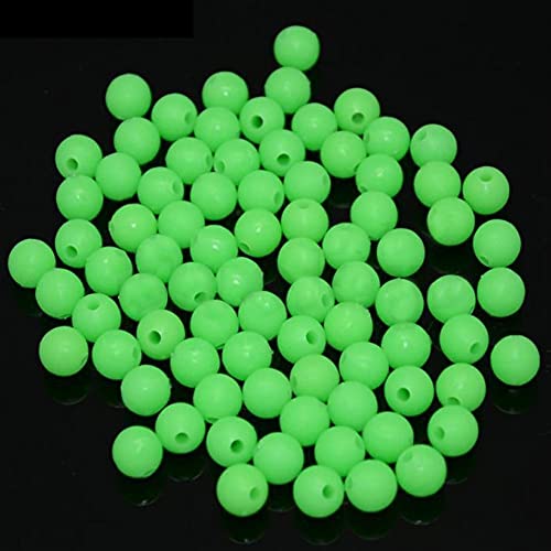 TOSSPER Perles De Pêche Lumineuses De 200pcs Perles De Pêche Fluorescentes Fluorescentes Fluorescentes Flottants… - Image 7