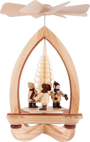 Erzgebirge Palast 1-stöckige Pyramide große Striezelkinder - Natur -...