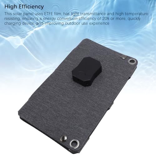 Solar Panel 10W Portable 4 Foldable 6V 1A Solar Charger Emergency Stromcamping for Hiking Camping Travel, Mobile Energy, PCs