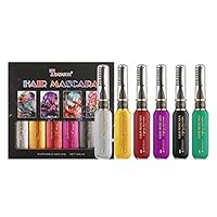 Amazon.co.jp: shopparadise ヘアカラー 染毛剤 6色セット 染髪剤 簡易