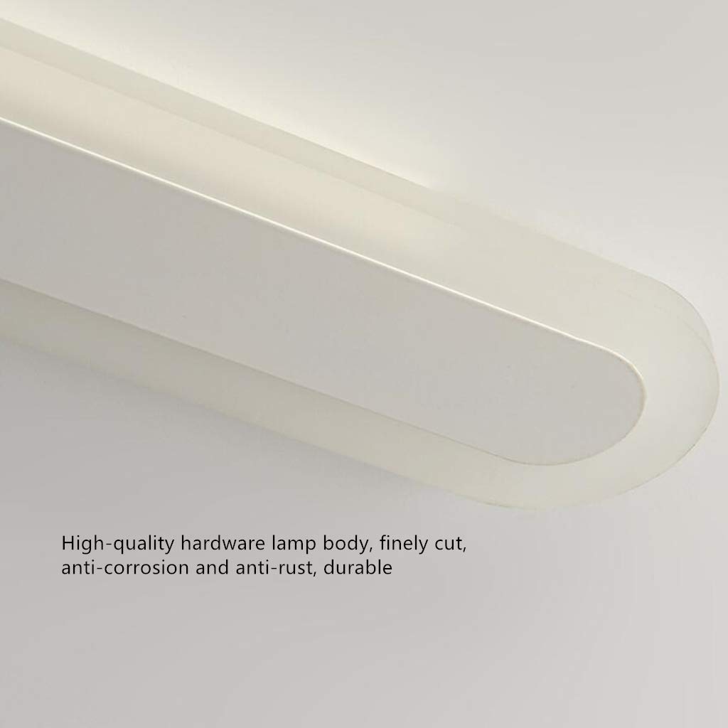 XANAYXWJ Minimalistyczny liniowy kinkiet ścienny Czarna aluminiowa z trzema kolorowymi długimi paskami świetlnymi do oświetlenia nocnego i schodów w salonie 24W 60cm (biały 40cm16W)