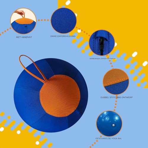 Hundehalter Ball- Interaktives aufblasbares Spielzeug, Trainingsball, Luftpumpen- Set | Herding Play Ball Dogs, Langeweile Beleuchtung, Perfekte Wahl für Indoor Outdoor Home Travel Kleine Me-7