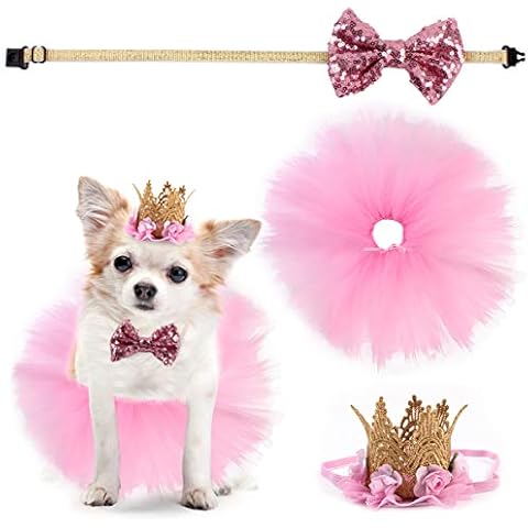 Vestido de Boda para Perro de 3 Piezas Cover