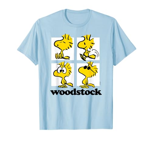 Peanuts - Woodstock Grid T-Shirt