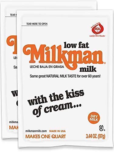 Miniatura 2 de Milkman Paquete de muestras - 2 paquetes de leche baja en grasa + 2 paquetes de leche de chocolate con 0.63 oz de proteína