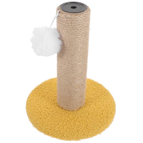 Rascador para gatos pequeño torre con bola colgante